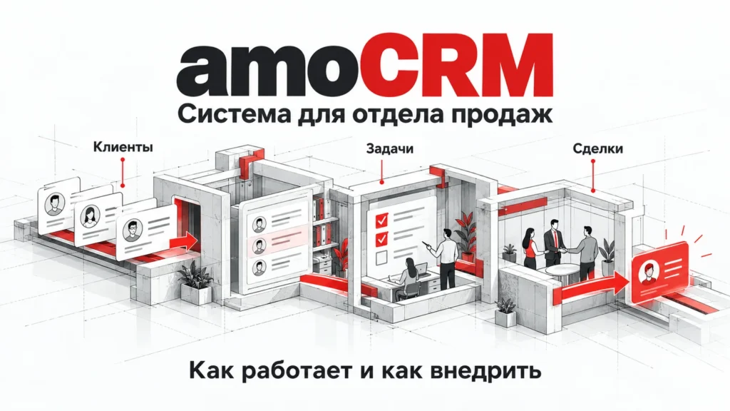 amoCRM: что это за CRM-система, как работает и как внедрить в отдел продаж