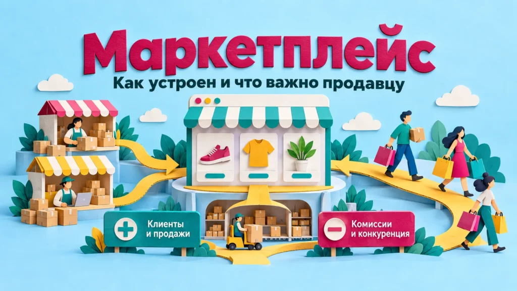 Маркетплейс — что это такое простыми словами: как работает, модели, плюсы и минусы для продавца