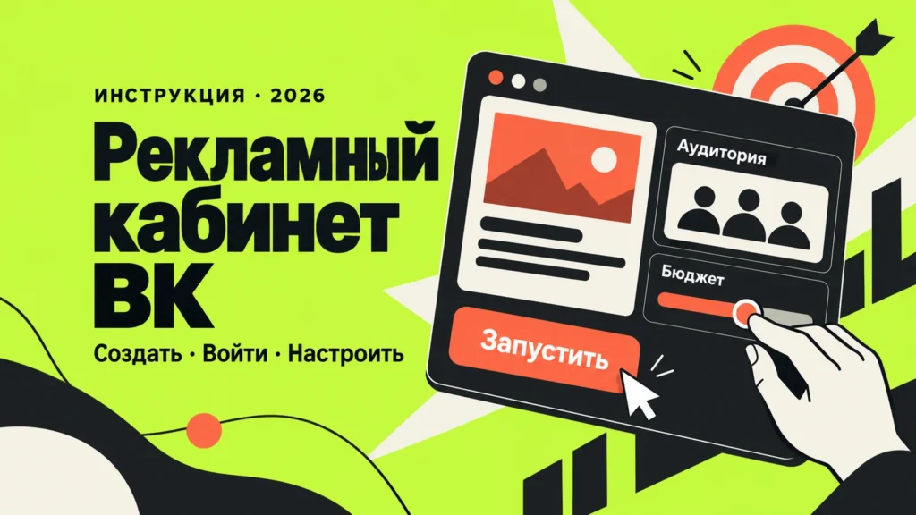 Рекламный кабинет ВК (VK Ads): как создать, войти и настроить рекламу в 2026 году