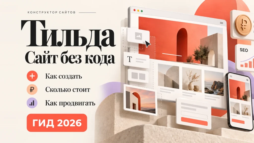 Тильда (Tilda): как создать сайт в конструкторе, сколько это стоит и как продвигать в 2026 году